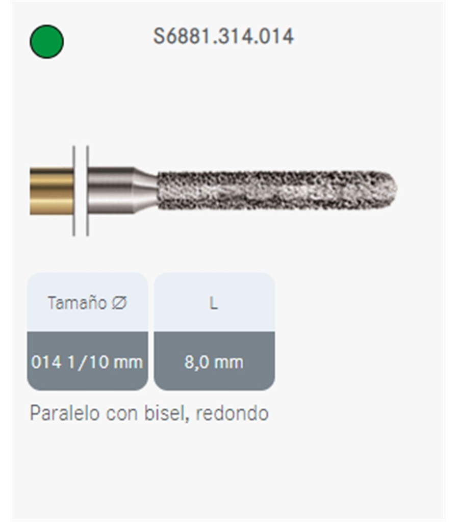 FRESA DIAM. S6881/314/014 KOMET