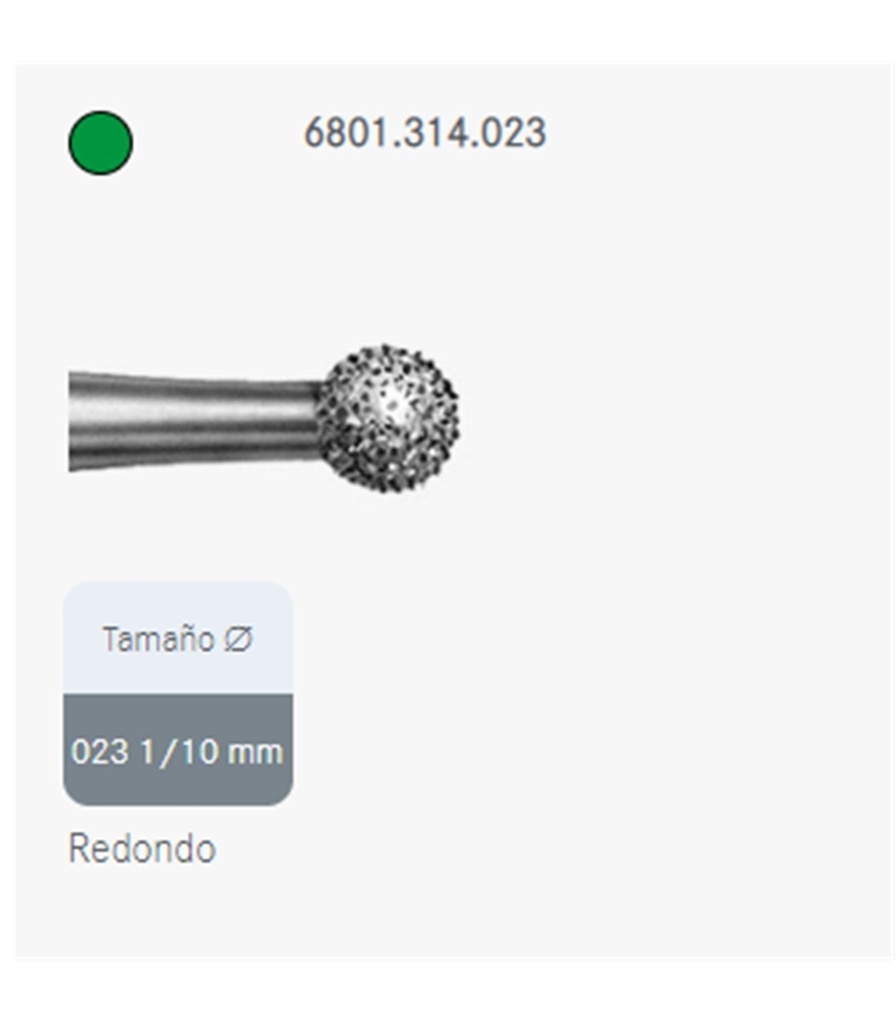 FRESA DIAM. 6801/314/023 KOMET