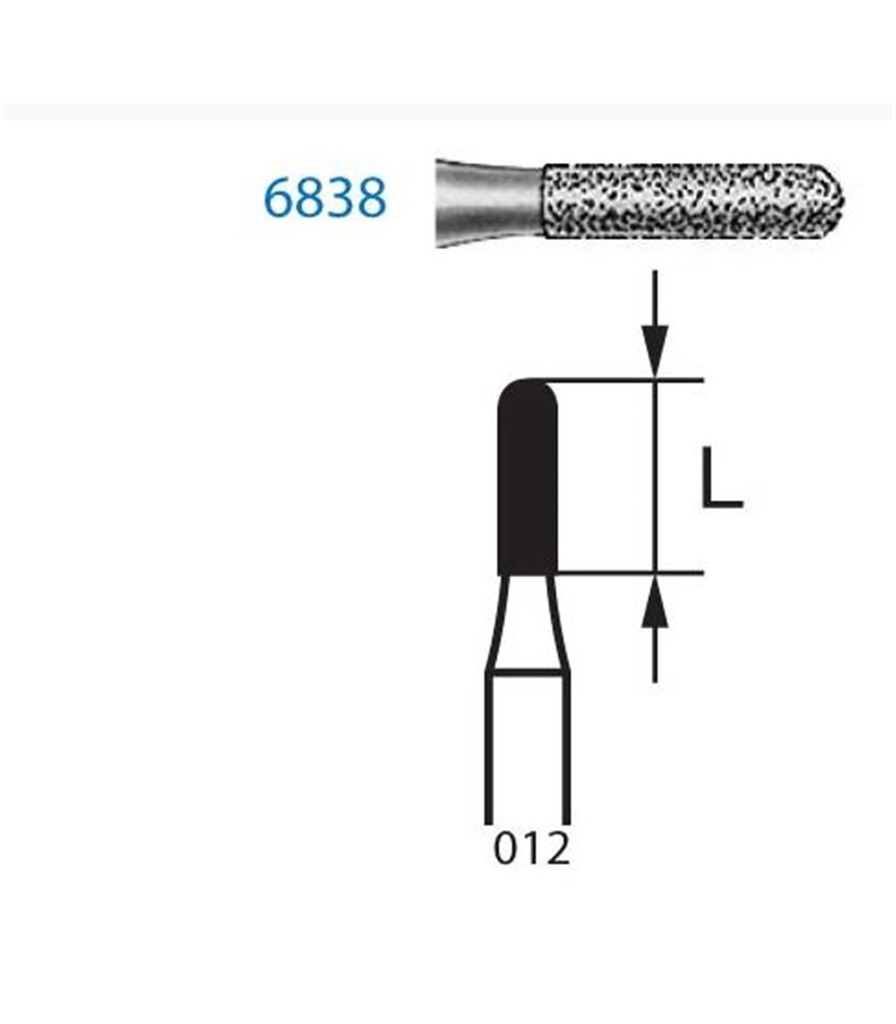 FRESA DIAM. 6838/314/012 KOMET