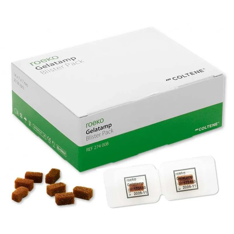 [011107] GELATAMP BLISTER PACK 20u. 14x7x7 ROEKO 274-008