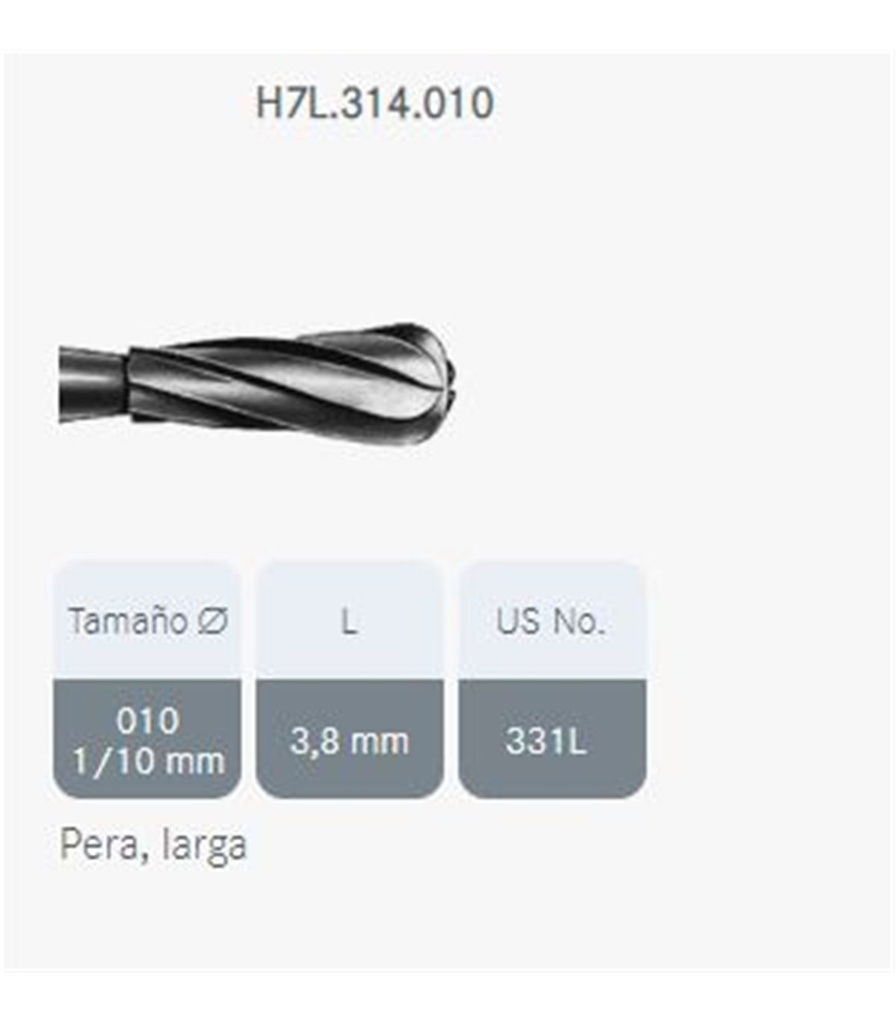 FRESA TUNG. H7L/314/010 KOMET