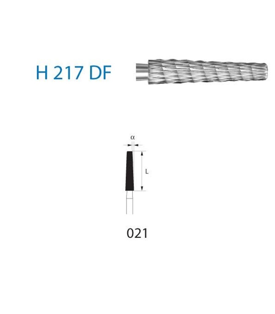 FRESA TUNG. H217DF/314/021 KOMET