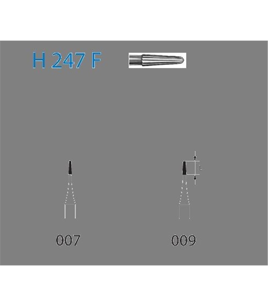 FRESA TUNG. H247F/314/009 KOMET