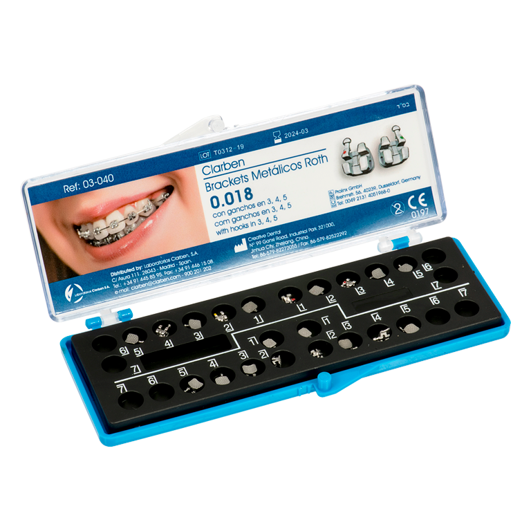 BRACKETS METALICOS ROTH 018 CLARBEN 03-040