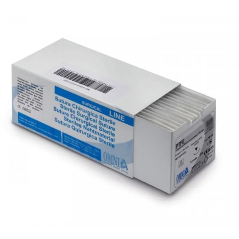 SUTURA PTFE 4/0 3/8 CIRCULO 16mm 12u 32.Z3141 OMNI
