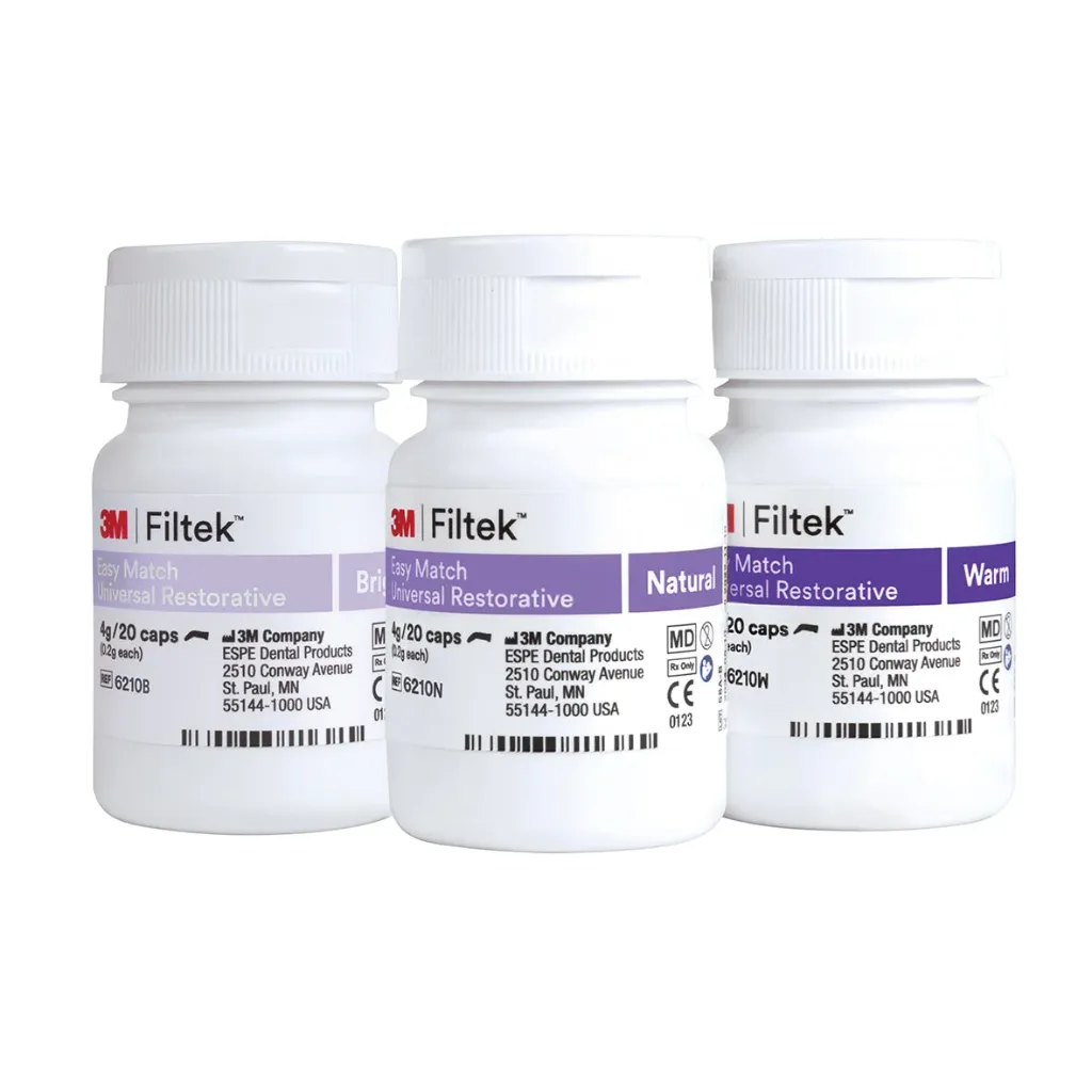 [040422] FILTEK UNIVERSAL EASY MATCH kit cap 60 x 0,2g