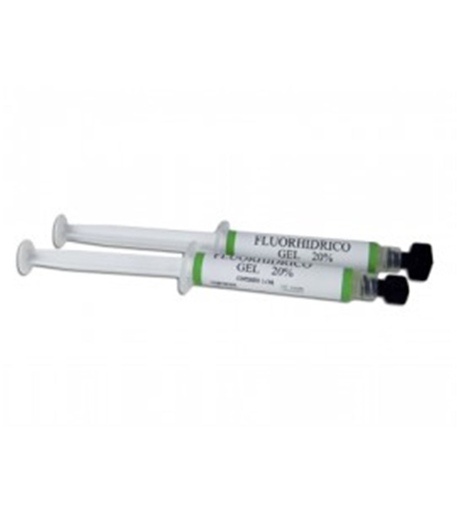 [041262] ACIDO FLUORHIDRICO 20% 2 JER. X 3,5 ML. DENTAFLUX