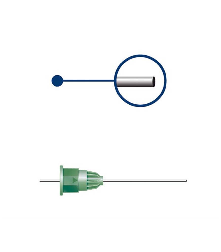 [081747] AGUJAS MIRAJECT Oraqix Durap 0.8 X 25 H&W 254206