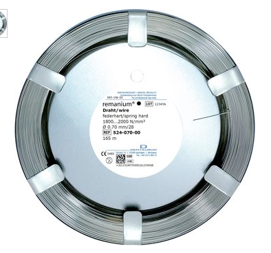 ALAMBRE REMARIUM DURO ELAST. 0.80mm
