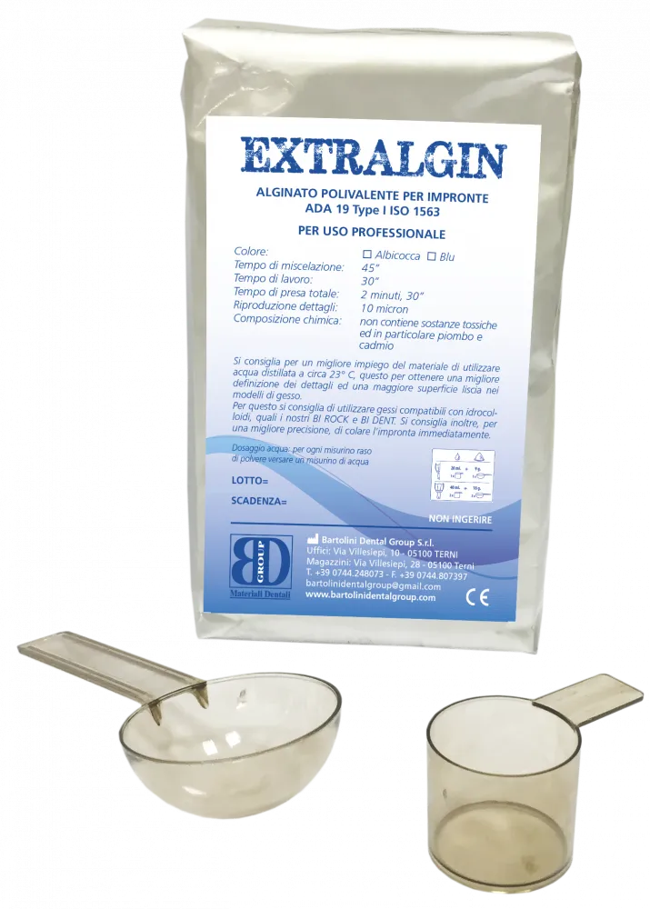 ALGINATO CROMATICO 450 GRS.