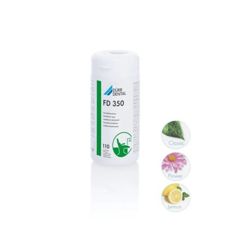 FD350 BOTE 110u TOALLITAS DESIN.AROMA CLASICO DURR