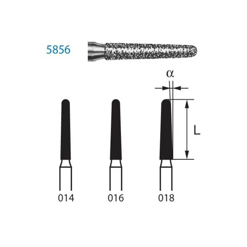FRESA DIAM. 5856/314/018 KOMET