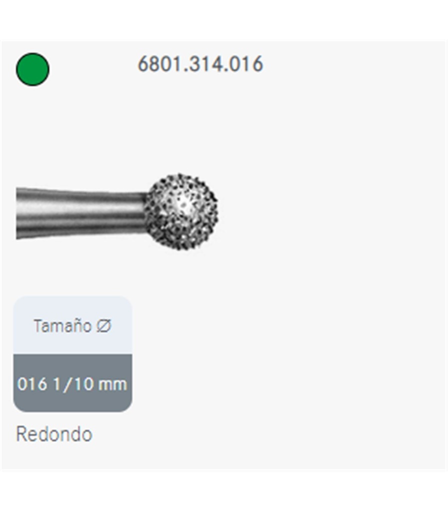 FRESA DIAM. 6801/314/016 KOMET