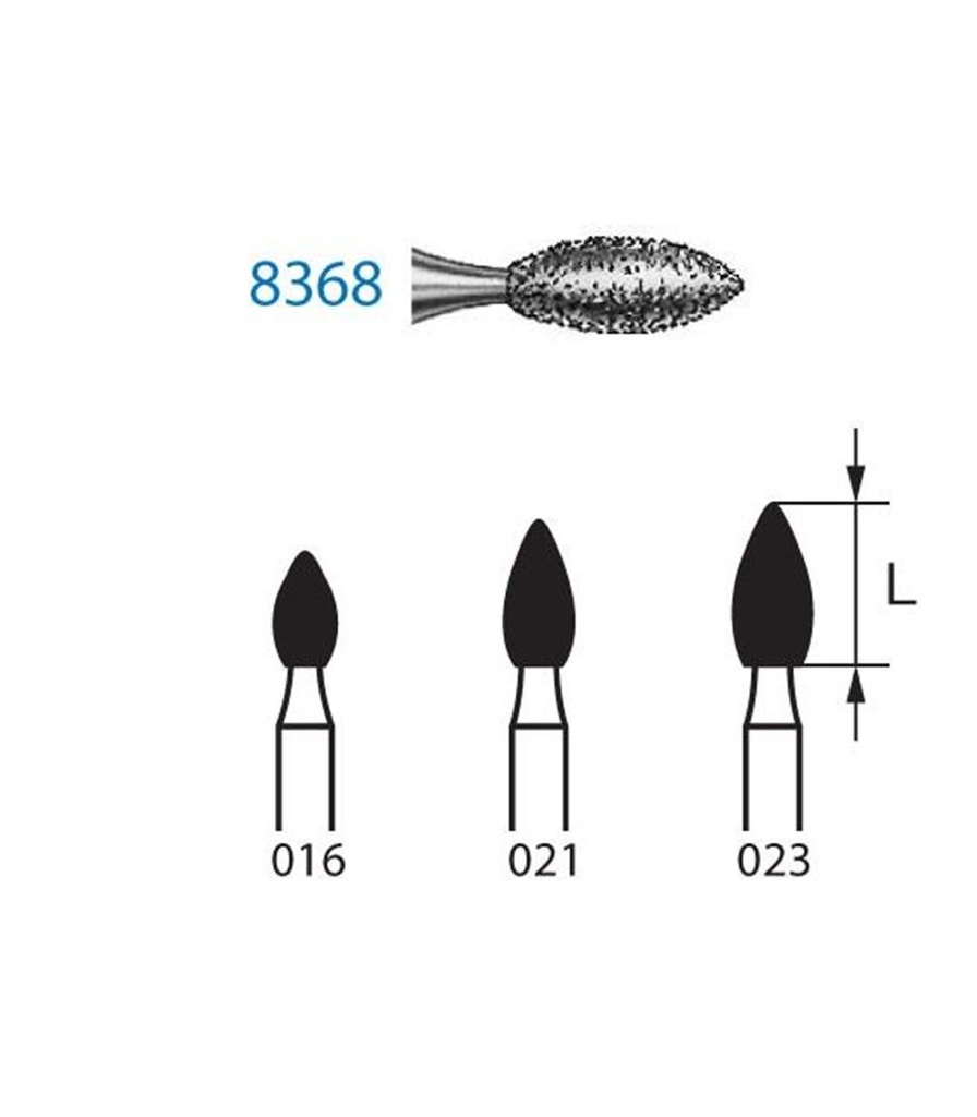 FRESA DIAM. 8368/314/016 KOMET