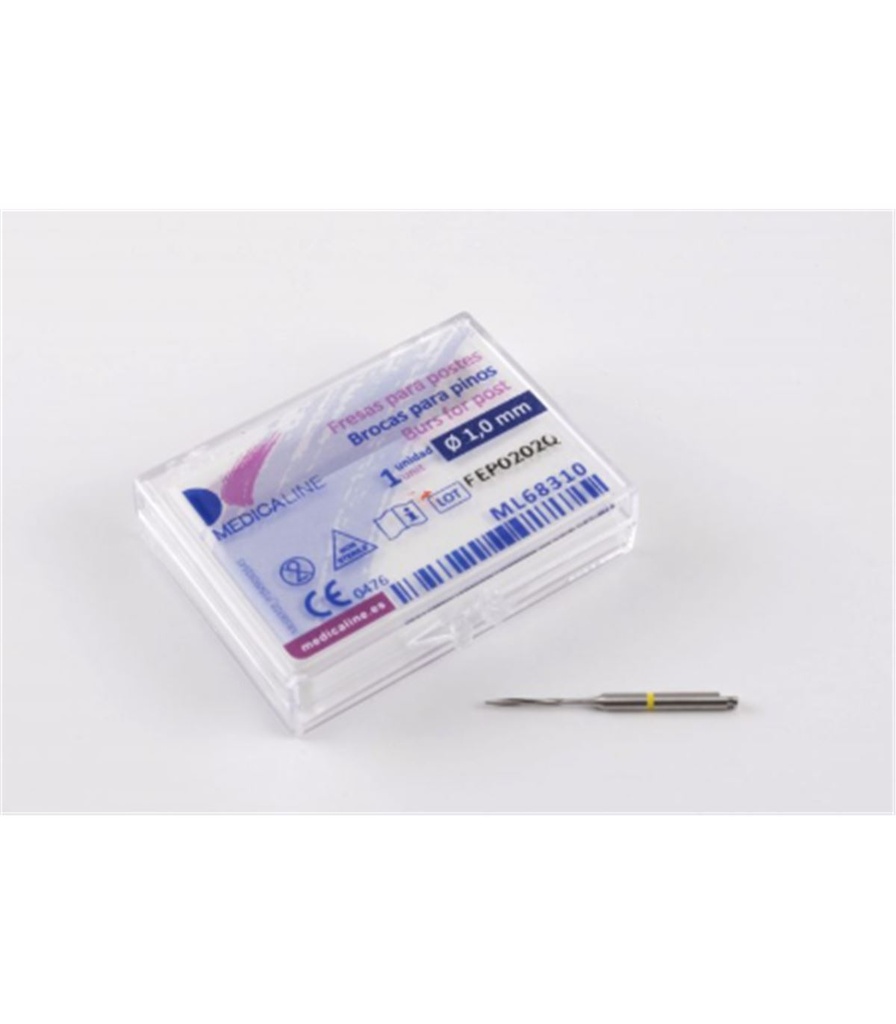 [130074] FRESAS PERNO ENDO POST 1.4mm (AZUL) MEDICALINE ML68312
