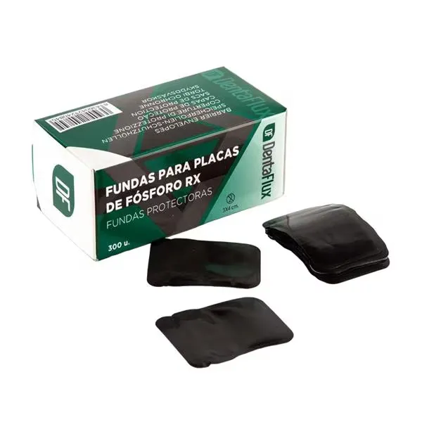 [193036] FUNDAS PLACAS FOSFORO 2X4 Nº 1 (100 UD.) DENTAFLUX