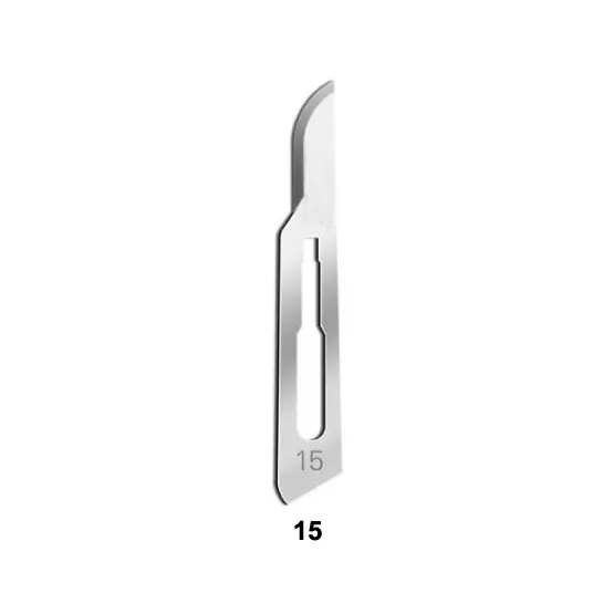 HOJAS BISTURI Nº 15 100u DENTIPAK