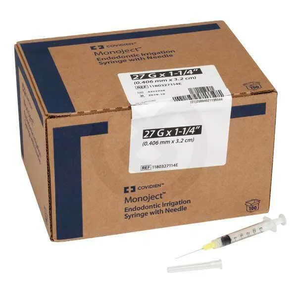 [081720] JERINGA + AGUJA IRRIGACION 27G MONOJECT