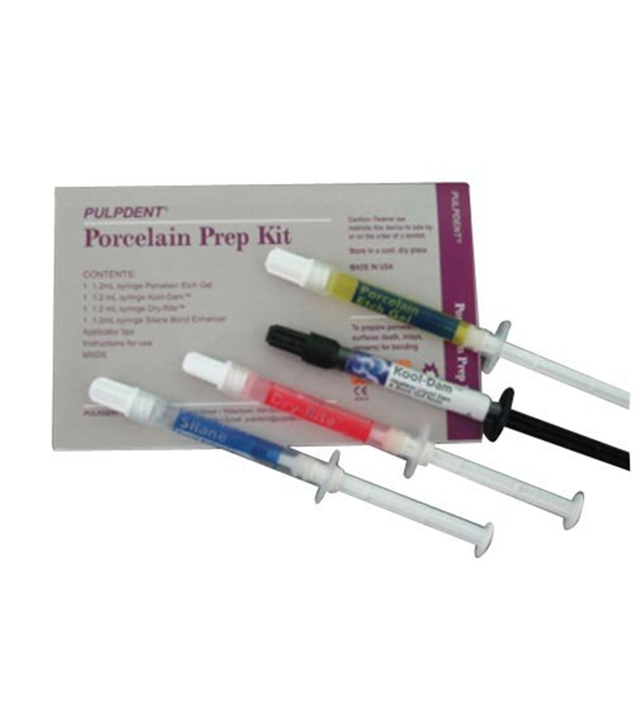 [041279] KIT PREPARACION PORCELANA PULPDENT /CLARBEN