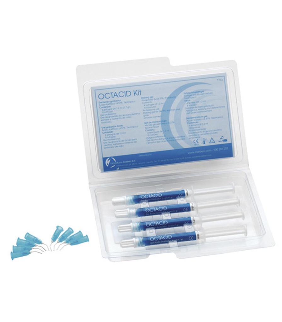 [041256] OCTACID KIT 4 JERINGAS 04-017 CLARBEN