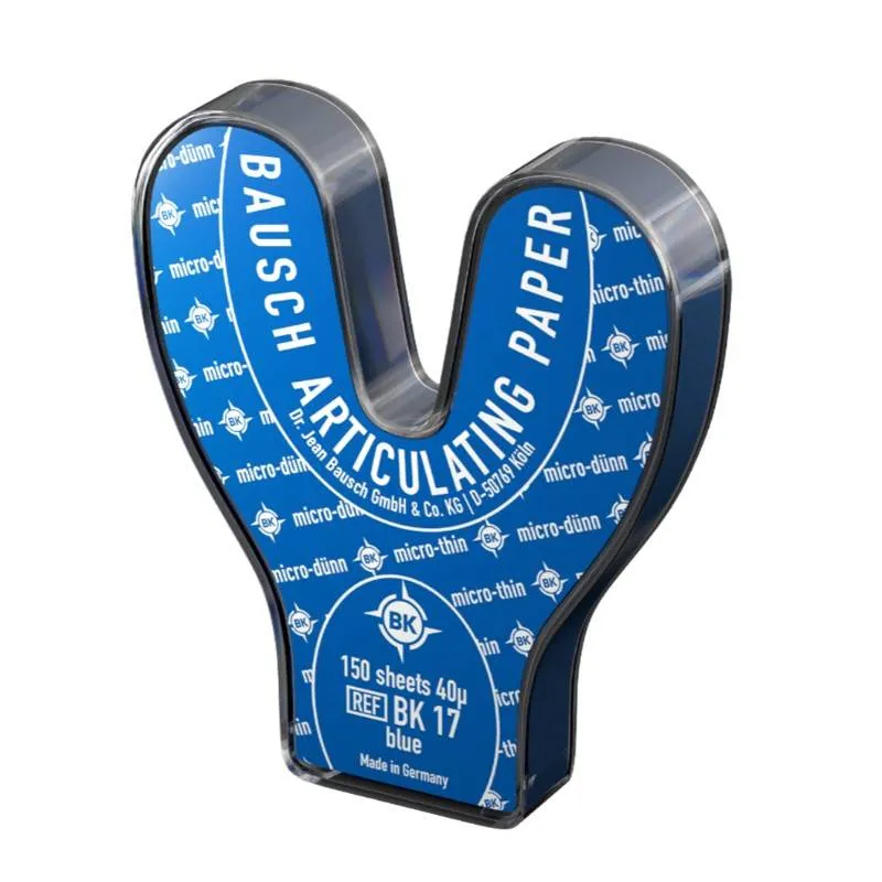 PAPEL ARTICULAR HERRADURA AZUL 40 MICRAS
