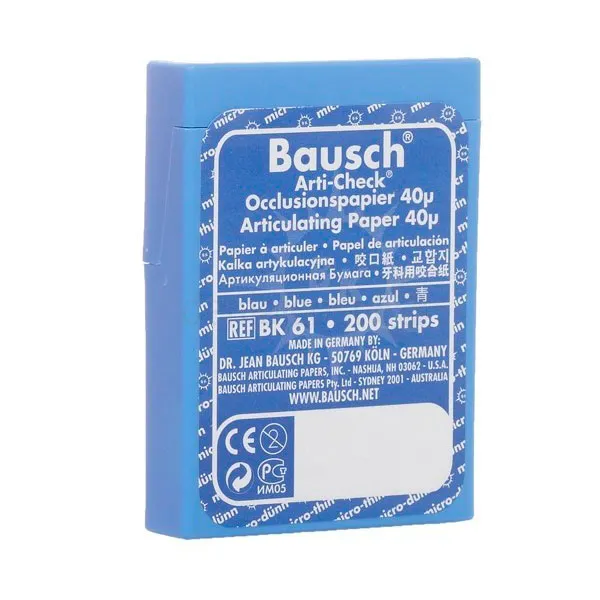 [156013] PAPEL BK 61 AZUL 40 MICRAS 200u. BAUSCH