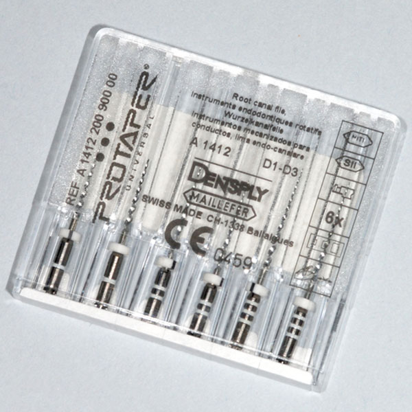 [088280] LIMAS RETRATAMIENTO PROTAPER D1-D2-D3 - MAILLEFER A1412