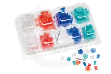 [160044] FLEXI SNAP KIT DISCOS PULIDO 160u. E1295S EDENTA