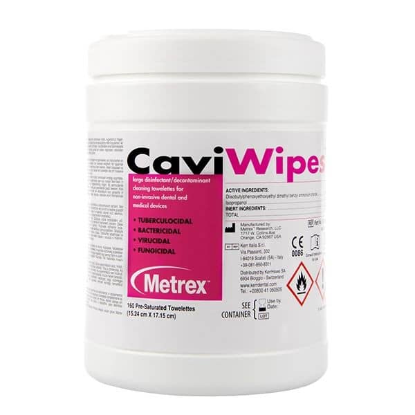 [060198] TOALLITAS CAVIWIPES BOTE 160u. 4731160 KERR