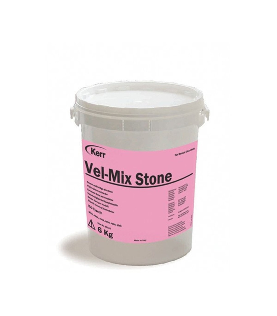 [101202] VEL-MIX STONE ROSA 6 KG. (tipo IV) KERR 60115