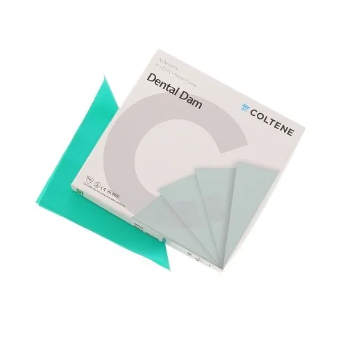 [084008] DIQUES DE GOMA MEDIOS SIN LATEX 15 UDS COLTENE