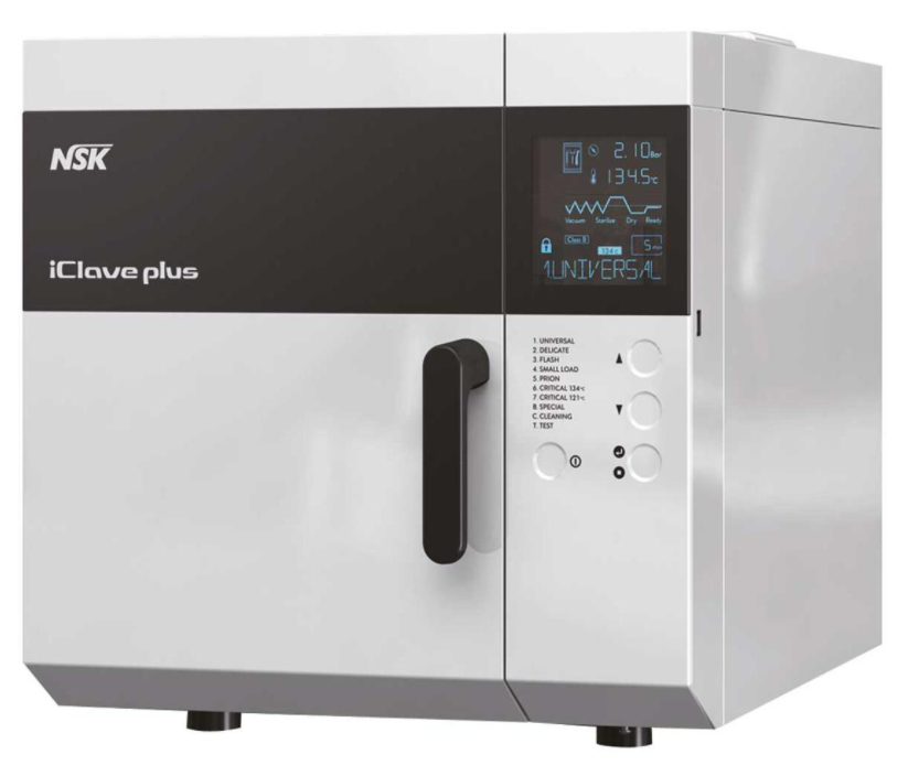 AUTOCLAVE CLASE B ICLAVE PLUS 24 LITROS NSK