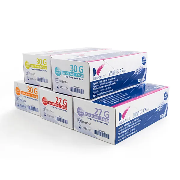 [015213] AGUJAS ESTÉRILES MEDICALINE (100 UDS.) (30G CORTAS (0,3X21MM.))