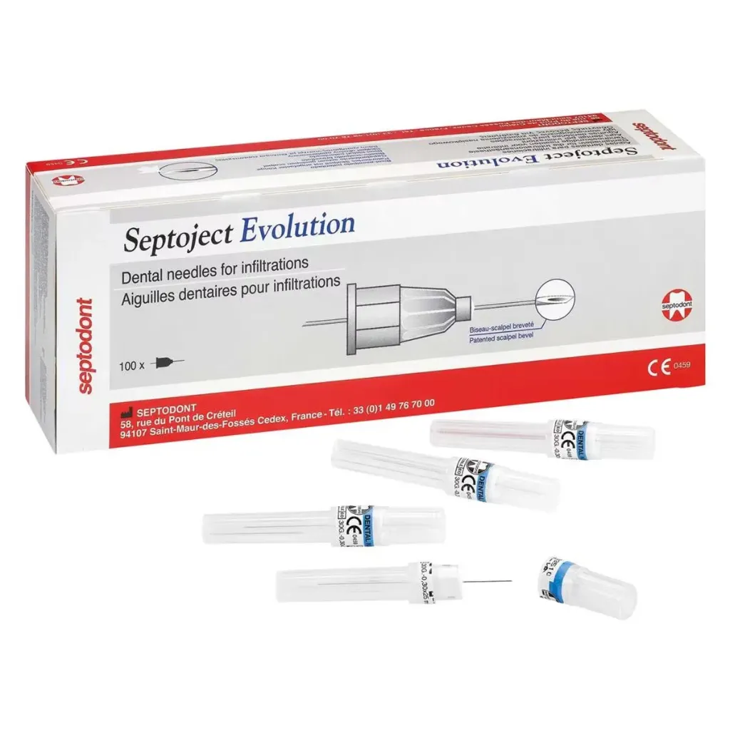 [015192] AGUJAS SEPTOJECT EVOLUTION - SEPTODONT (30G CORTAS (0,3X25MM.))