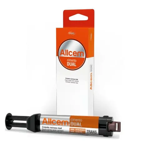 [033229] ALLCEM DUAL CEMENTO RESINA (JER. 5GR) - FGM (Transparente)