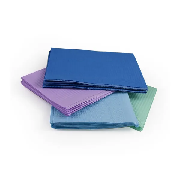[060232] SERVILLETA BABERO 48X33CM (500UDS) - DENTIPAK (Azul Claro)