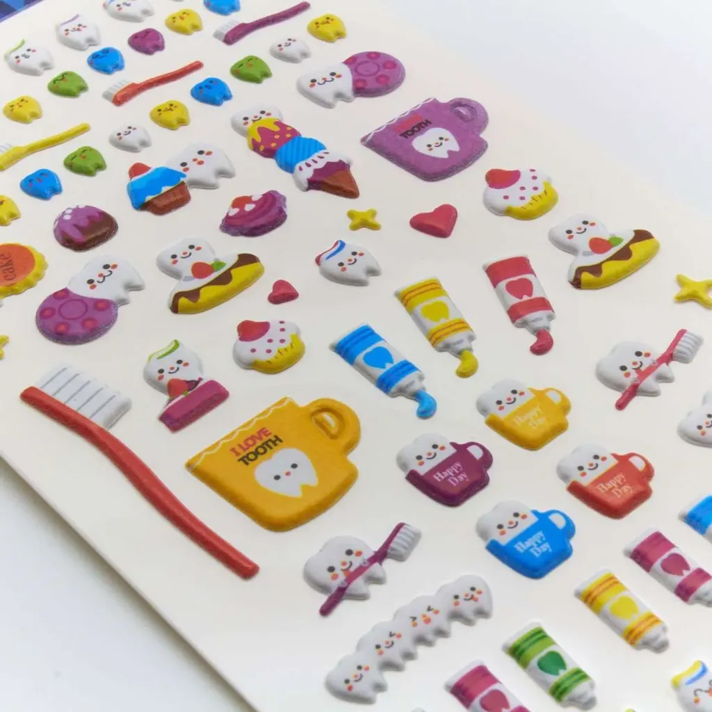 DENTAL STICKERS 10 LAMINAS 0905209 BADER