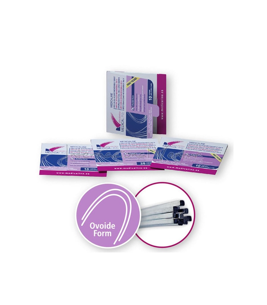 ARCO ACERO OVOIDE RECT. 10u - MEDICALINE