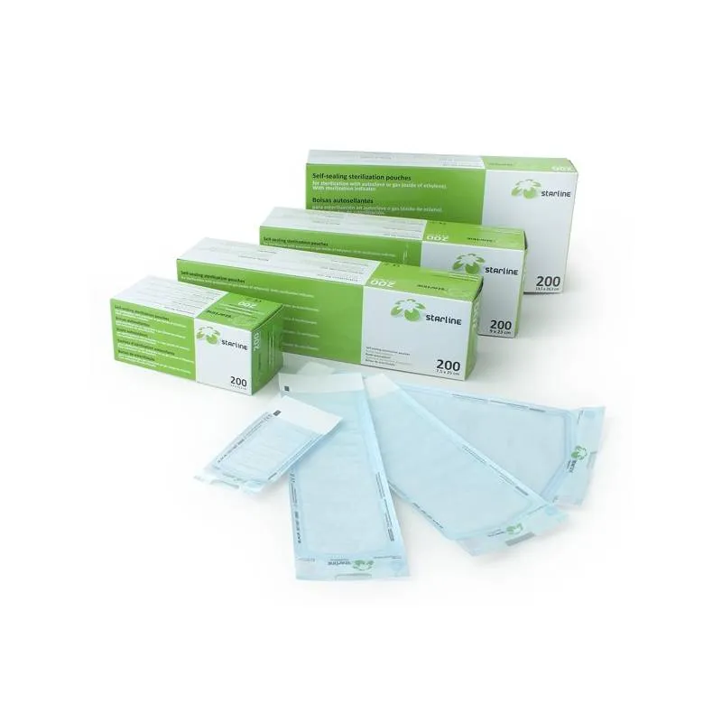 [060175] BOLSAS ESTERILIZAR (200UDS) - STARLINE (5,7x10,5cm)