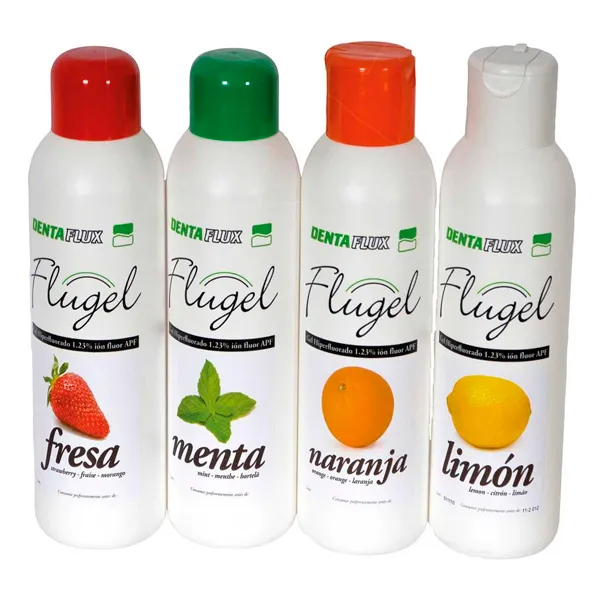 [147004] FLUOR GEL FLUGEL (1L.) - DENTAFLUX (SABOR FRESA)