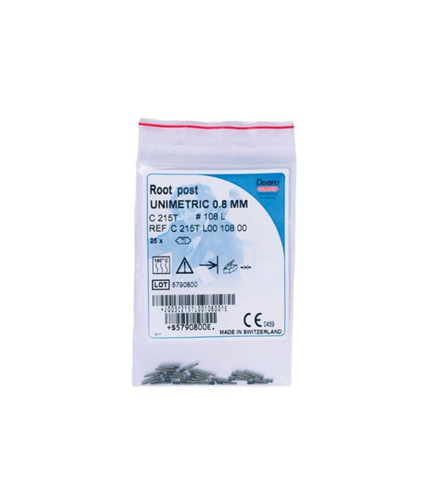 UNIMETRIC TITANIO (25uds.) - DENTSPLY MAILLEFER