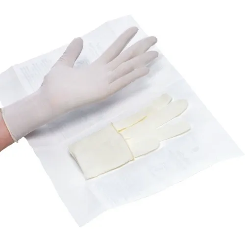 GUANTES ESTERILES CON POLVO (50UDS.)