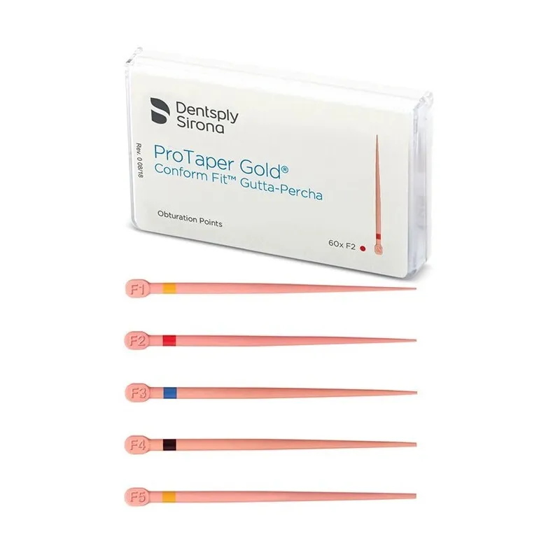 [080520] GUTAPERCHA PROTAPER GOLD CONFORM FIT - DENTSPLY MAILLEFER (Gutapercha F1)