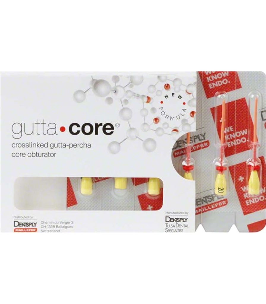 [080036] GUTTACORE PINK OBTURADOR (30U) - DENSTPLY MAILLEFER (Gutapercha Nº20)