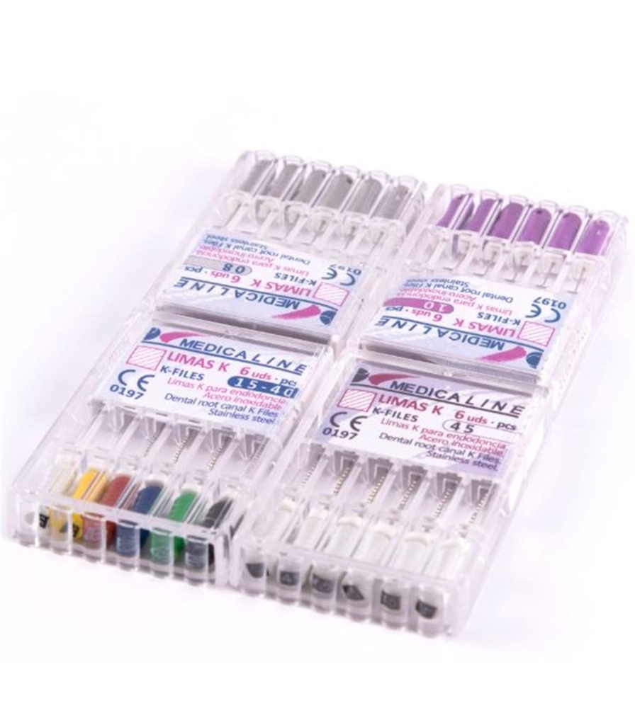 [080320] LIMAS K (6UN.) - MEDICALINE (Surtido nº 15-40 25mm)