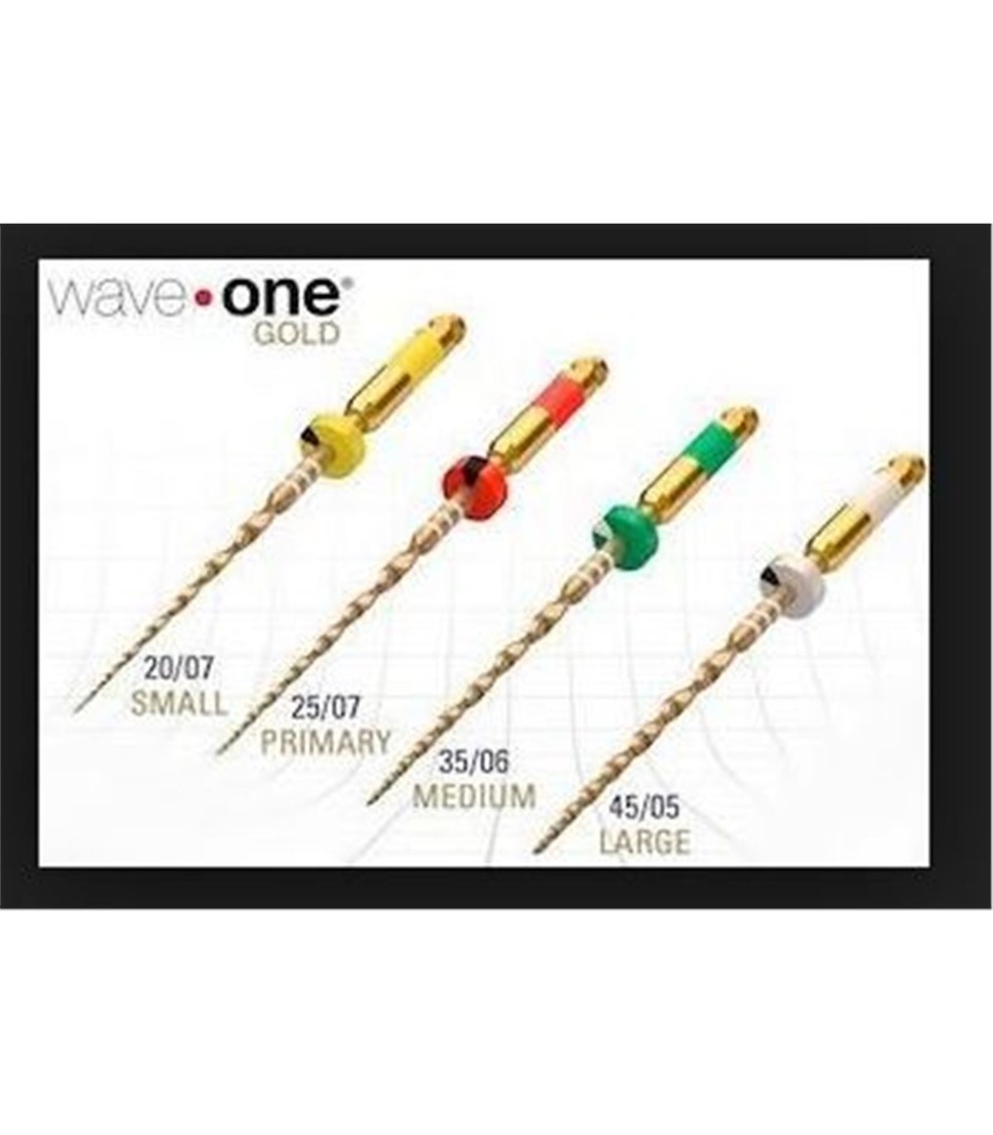 LIMAS WAVEONE GOLD (6UN.) - DENTSPLY MAILLEFER