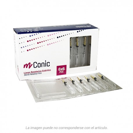 [ML54310] LIMAS ROTATORIAS M-CONIC (6u.) - MEDICALINE (Surtido 21mm (SX-F3))