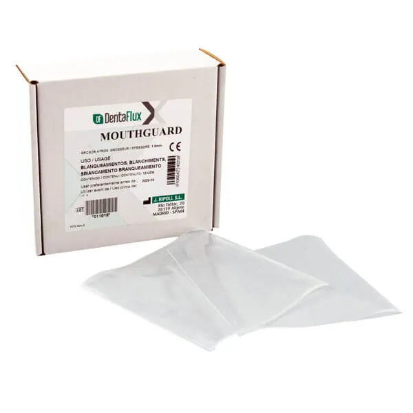 PLANCHAS MOUTHGUARD (FLEXIBLES PARA BLANQUEAMIENTOS) - DENTAFLUX