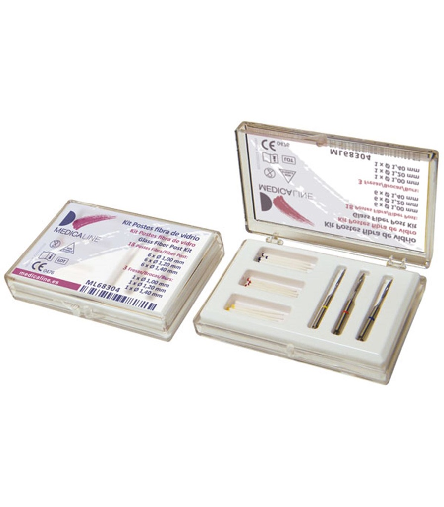 M-POST GLASS POSTES ENDO(12u.) - MEDICALINE