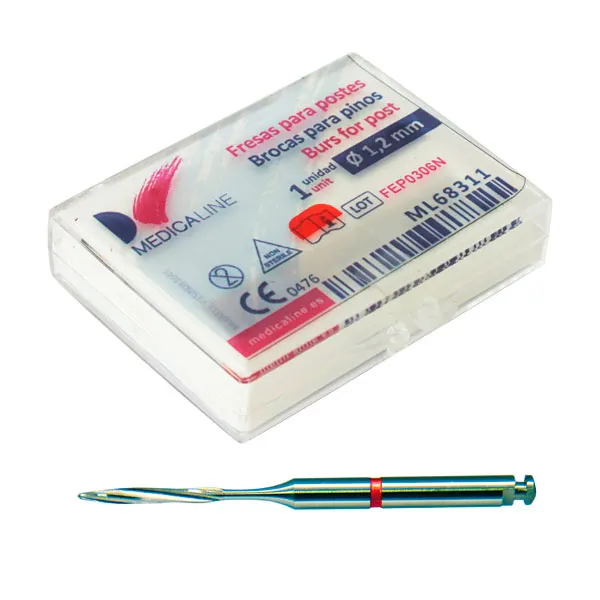 [130033] M-POST GLASS FRESAS PERNO - MEDICALINE  (1mm)
